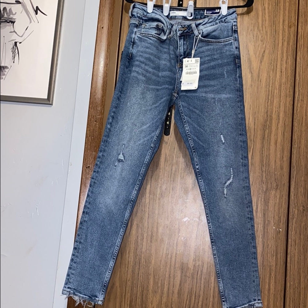Zara basic jeans size 6